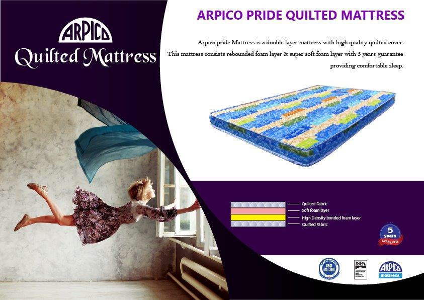 ARPICO PRIDE QUILTED MATTRESS