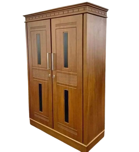 2 Door Base Teak Wardrobe 