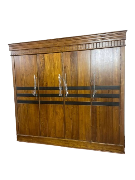 3 door Wardrobe Teak