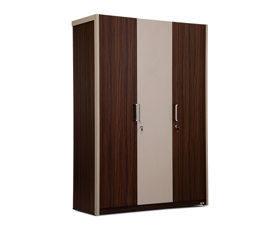 PKWTU 03 - Wardrobe Tulip 3 Door (135cm x 55cm x 195cm)