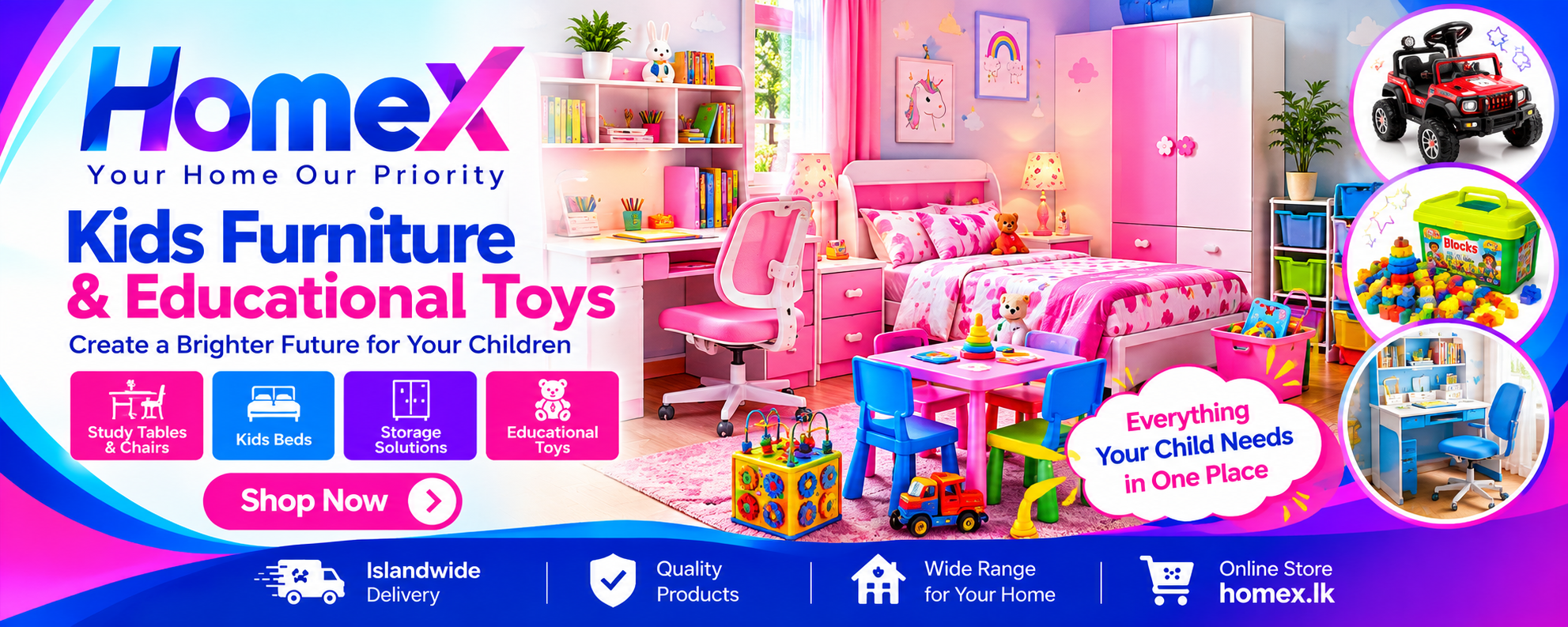 KIDS FURNITURE & EDUCATIONAL TOYS